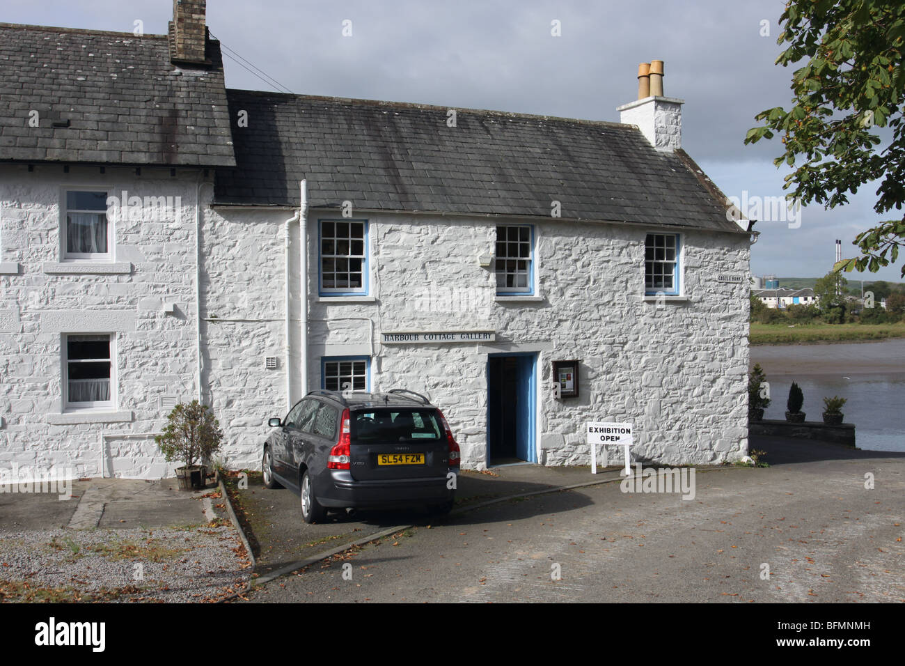 Harbour Cottage Gallery Kirkcudbright Dumfries And Galloway Stock