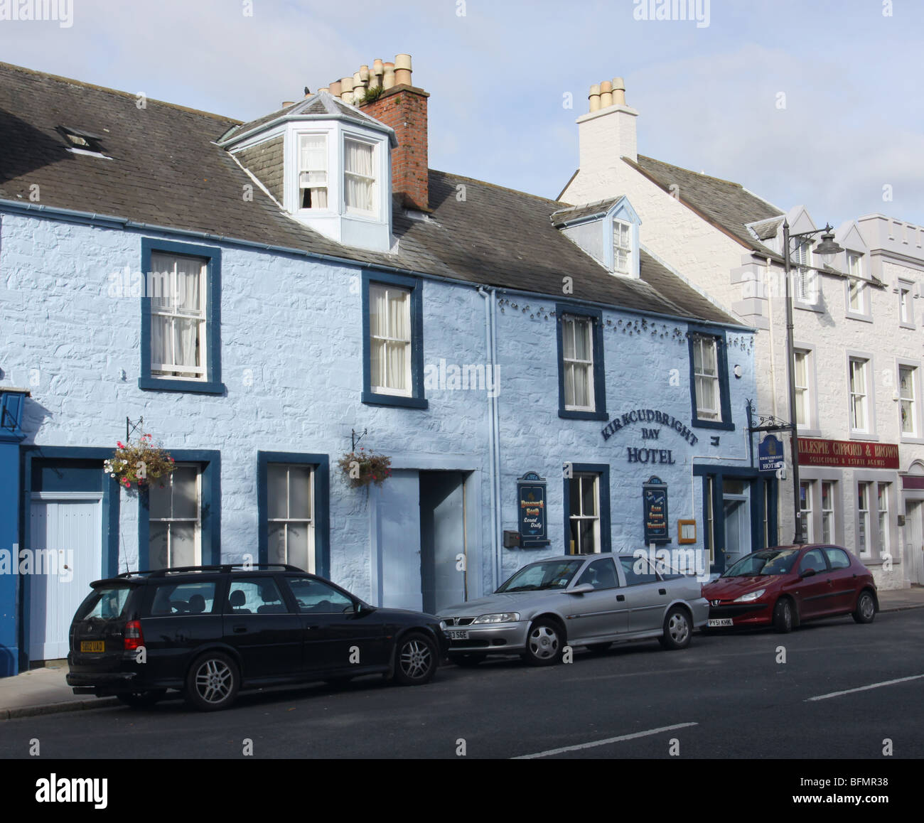 Exterior of Kirkcudbright Bay Hotel, Dumfries and Galloway, Scotland