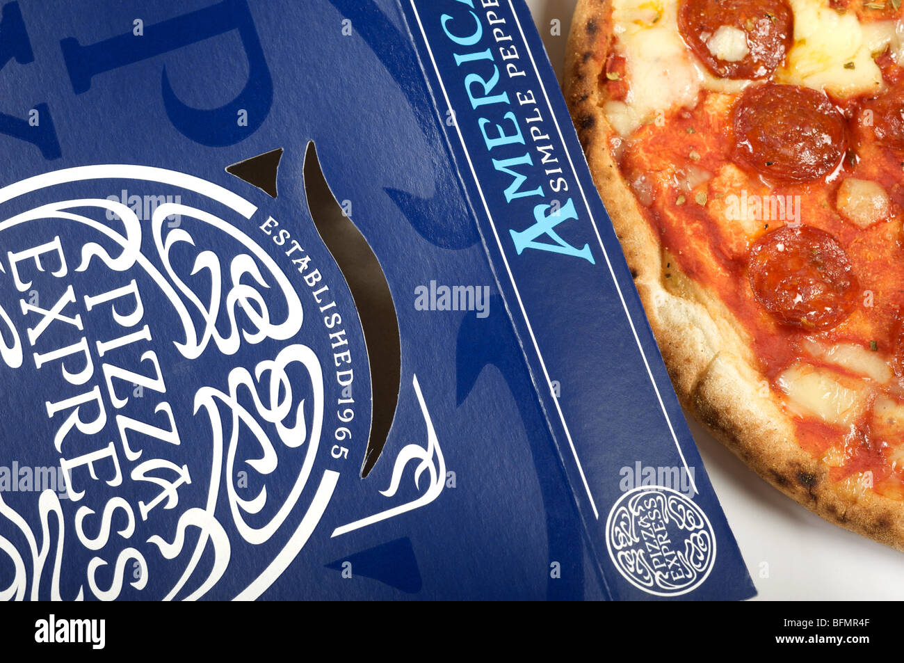 Take away pepperoni pizza from Pizza Express which are available from
