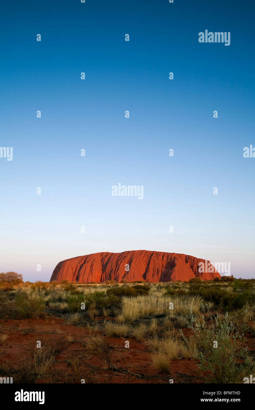 Australia Northern Territory Uluru Kata Tjuta National Park Uluru Ayers Rock At Sunset Pr