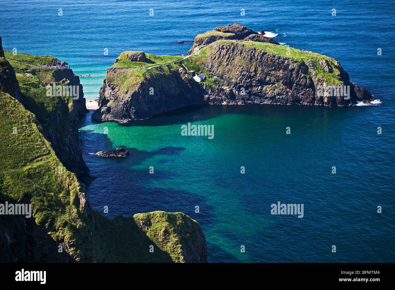 United Kingdom, Northern Ireland, Antrim, Ballycastle, Ballintoy, view
