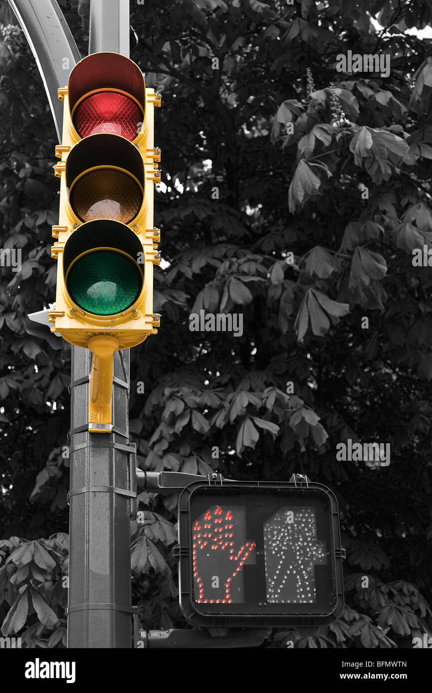 Stop sign traffic control vancouver hires stock photography and images
