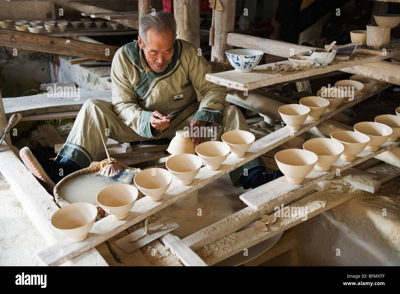 China, Jiangxi Province, Jingdezhen city the home of china, Qing and