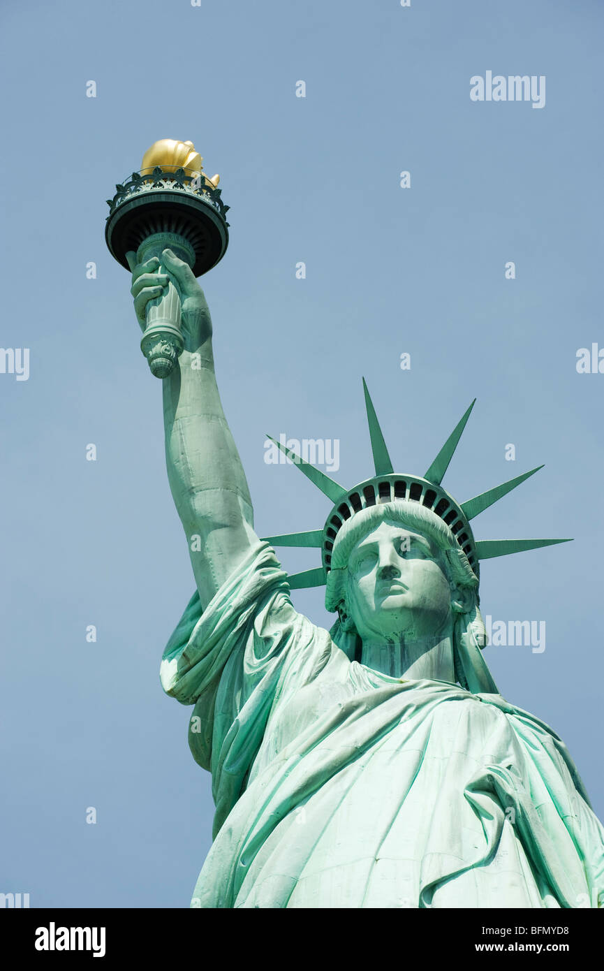 USA, New York State, New York City, Statue of Liberty, given to the USA