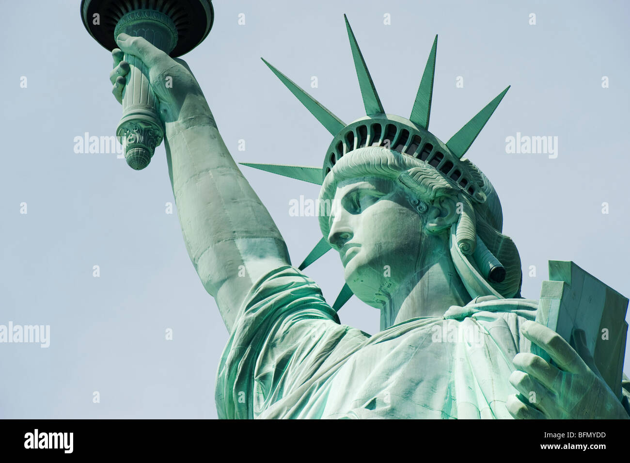 USA, New York State, New York City, Statue of Liberty, given to the USA