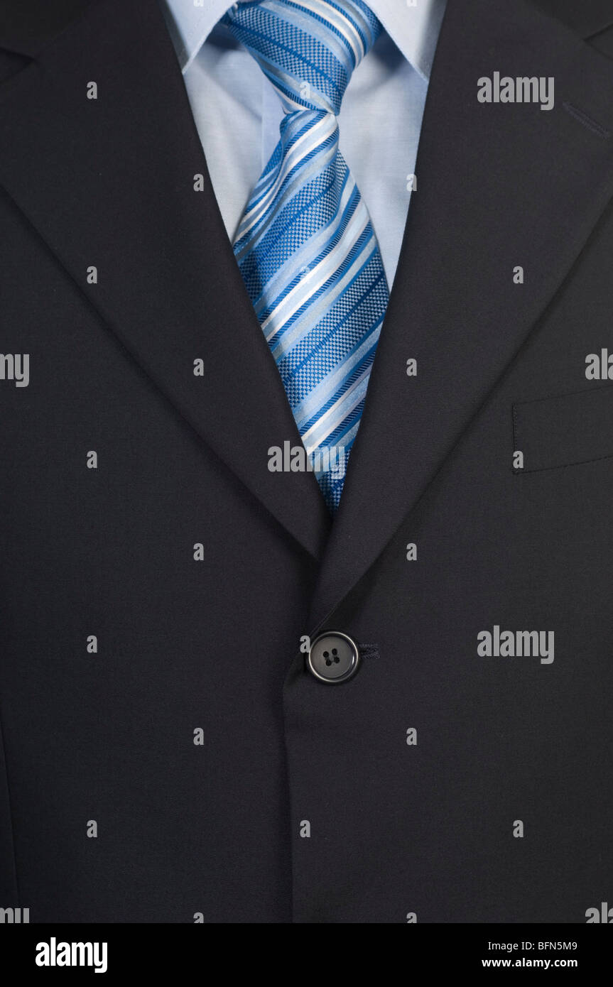 Business man in blue suit hi-res stock photography and images - Alamy