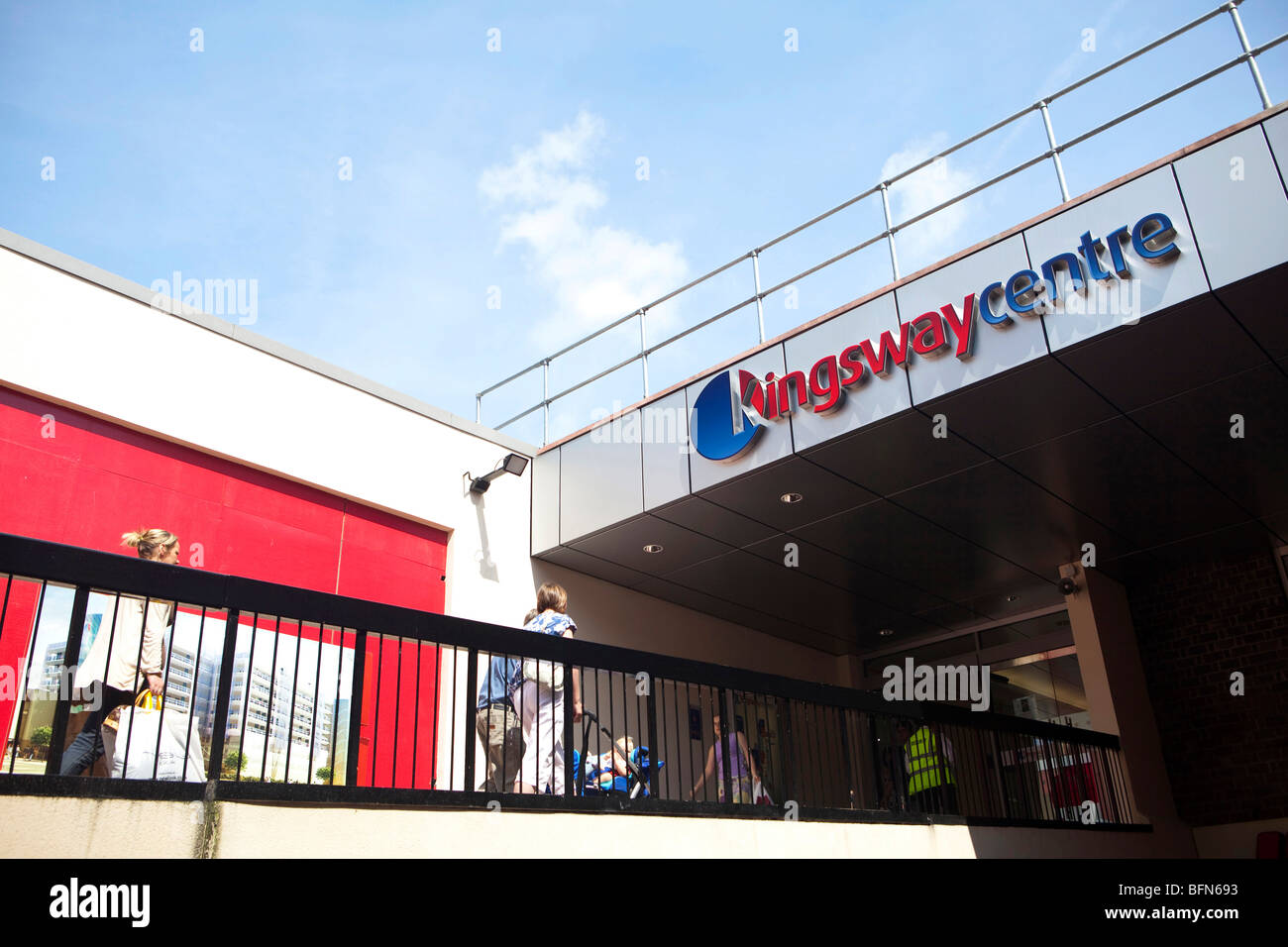 Newport kingsway shopping centre gwent hires stock photography and