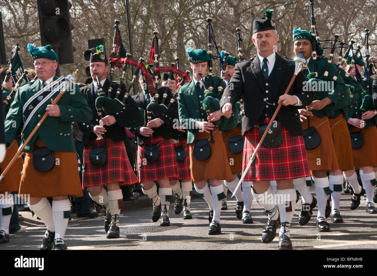 kilts on st patrick day