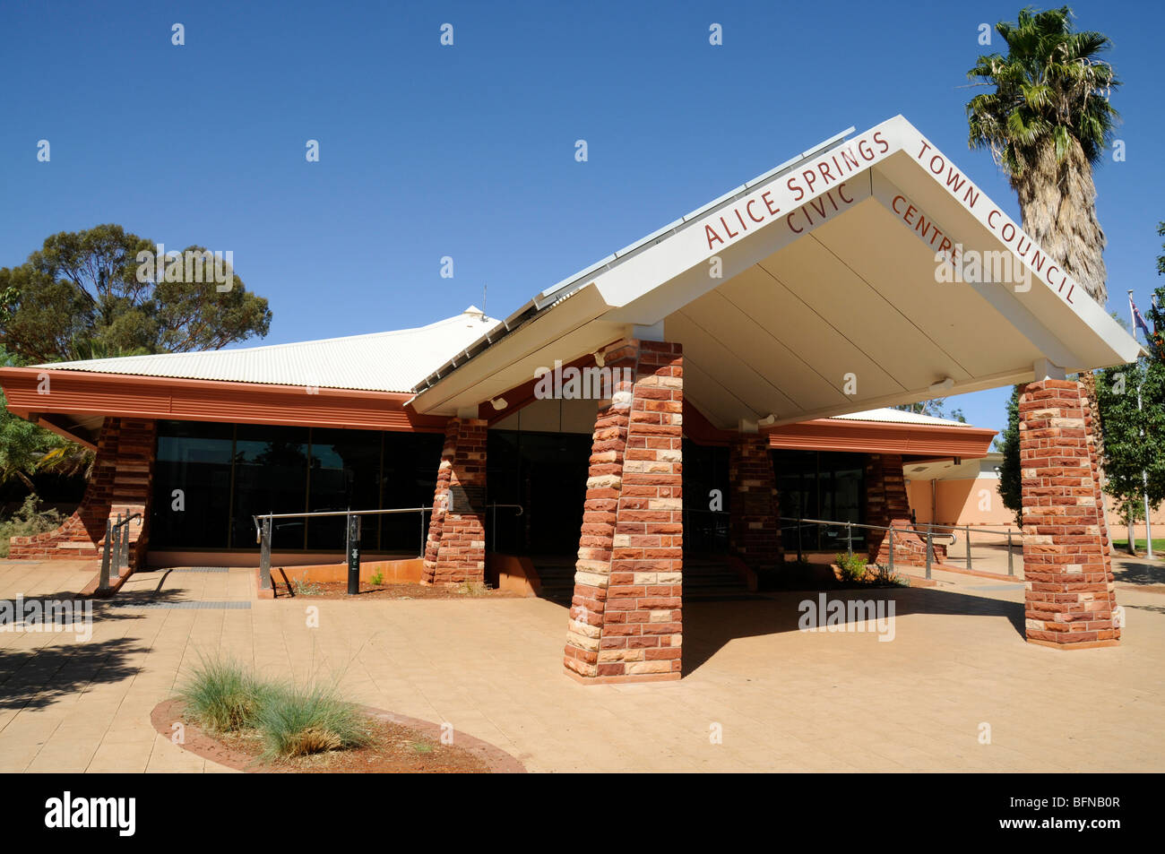 Alice Springs Town Hall And Civic Centre In Alice Springs Northern Territory Australia Stock Photo Alamy