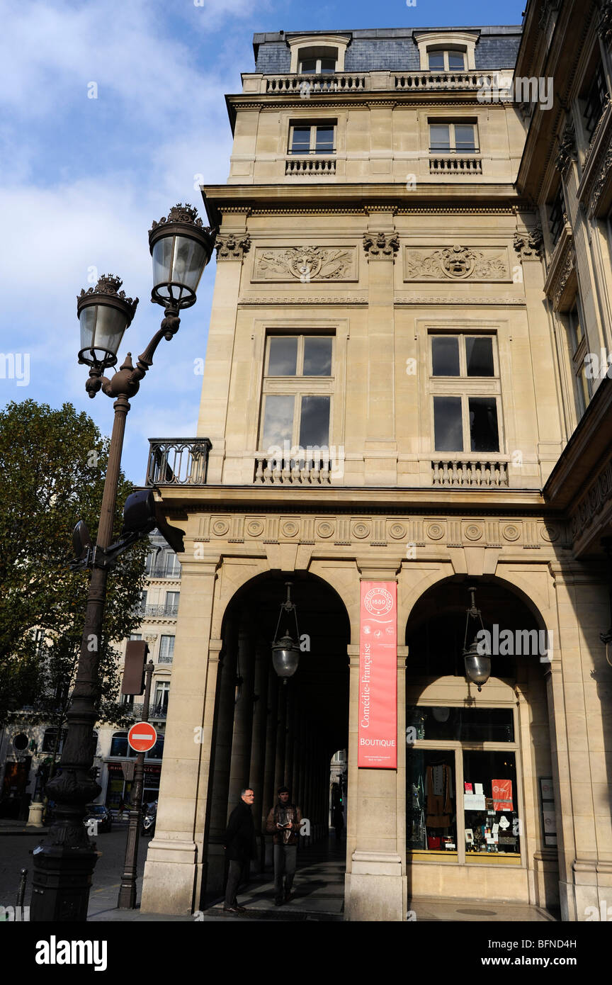 Comedie Francaise theater, Place Colette, Paris, France Stock Photo Alamy