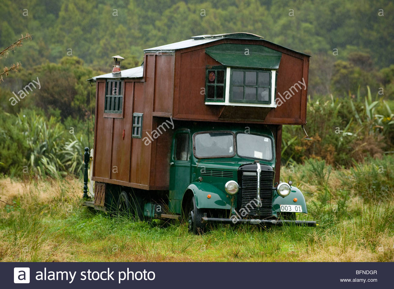 House Bus New Zealand Stock Photos & House Bus New Zealand Stock Images
