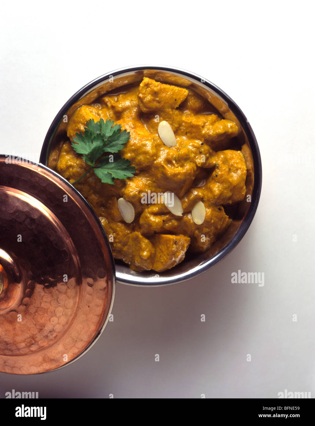 Tandoori Chicken Tikka Marsala Stock Photo