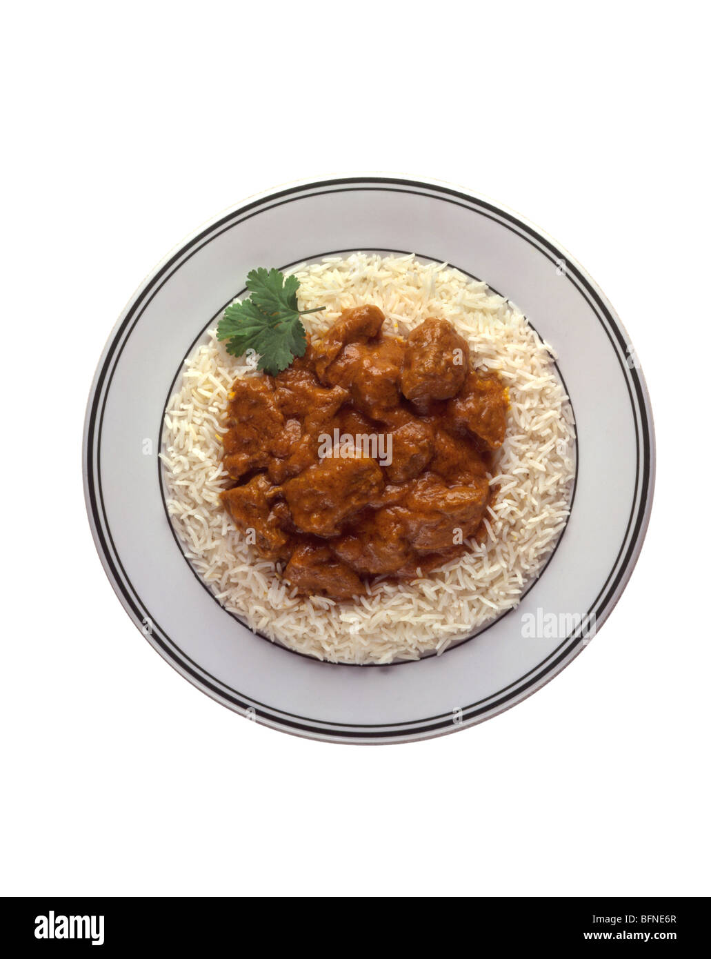 Chicken Madras Stock Photo