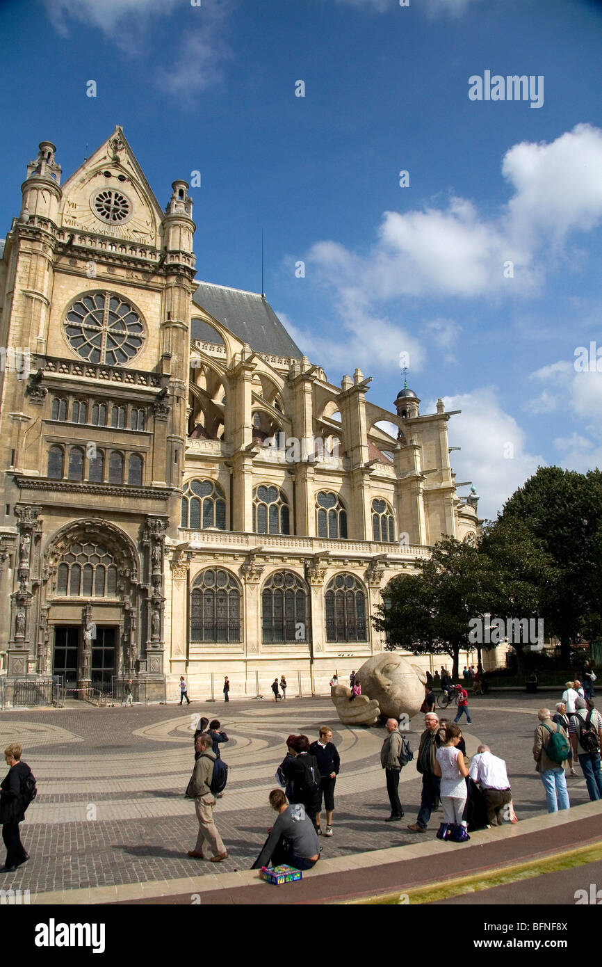 Eglise SaintEustache in Paris, France Stock Photo Alamy