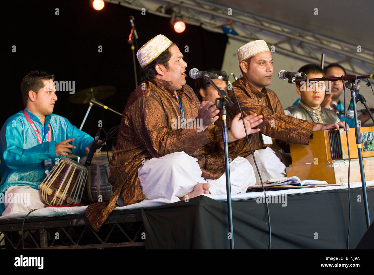 Qawwali group hi-res stock photography and images - Alamy
