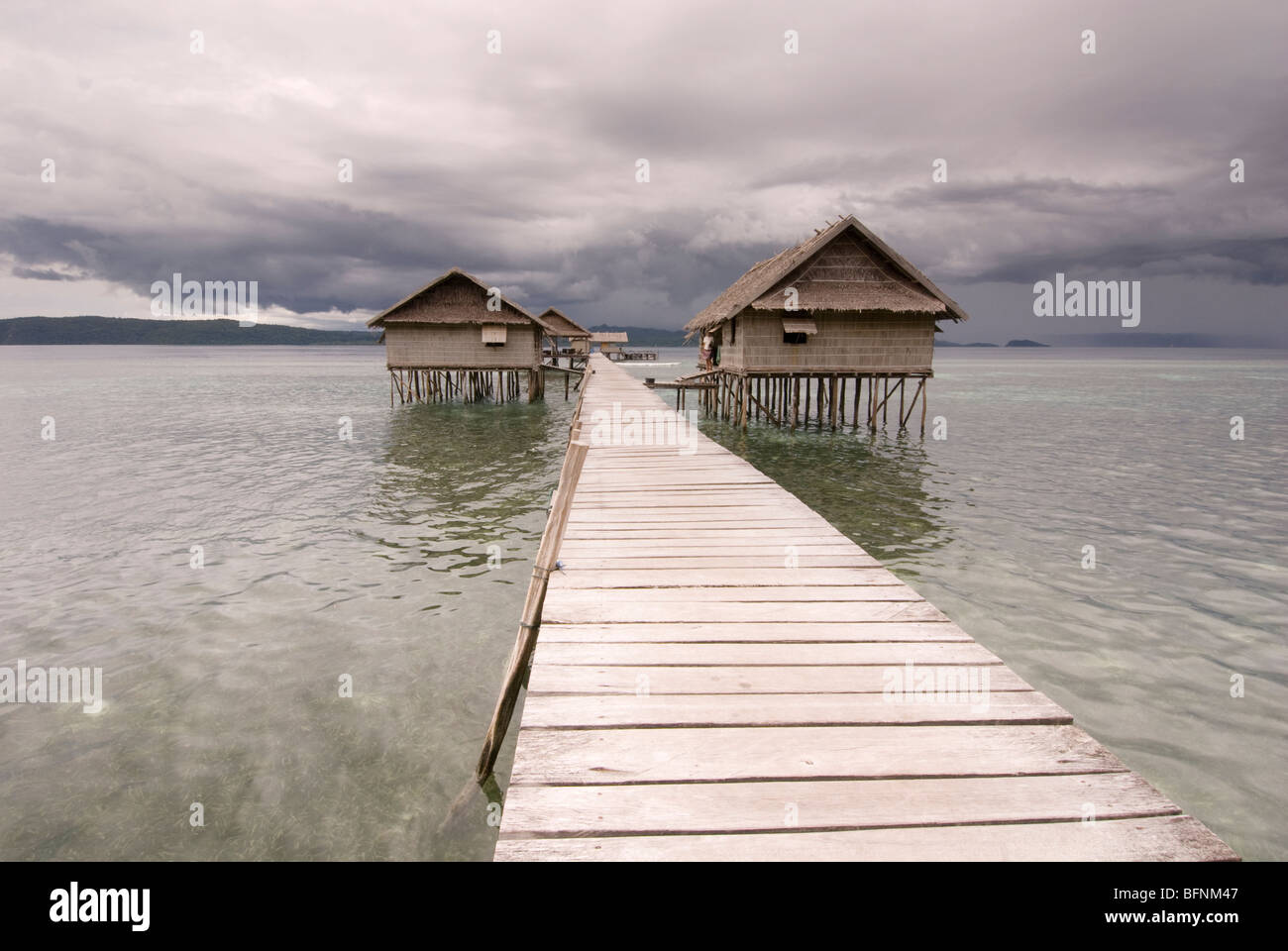 Kri eco resort, Papua, Indonesia Stock Photo