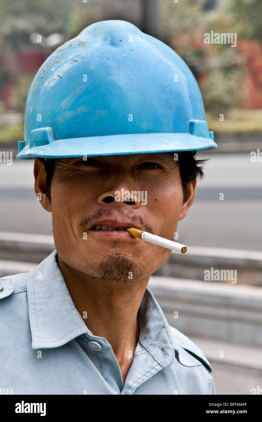 chinese worker hat