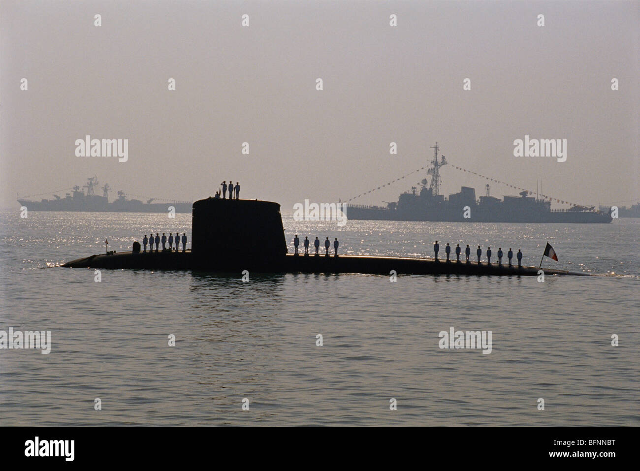 Submarine Indian Navy ; Bombay ; Mumbai ; Maharashtra ; India ; asia Stock Photo