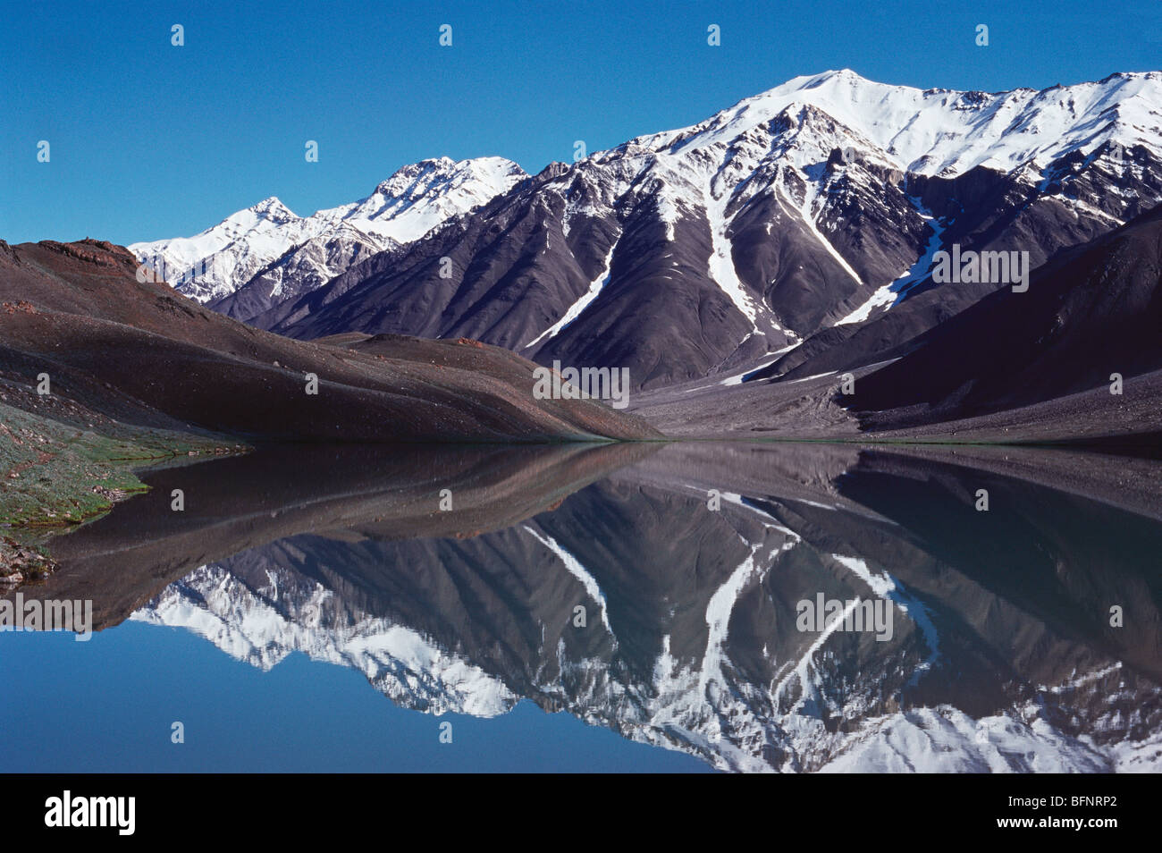 NGS 60586 : Chandratal lake ; Lahaul ; Himachal Pradesh ; India Stock Photo