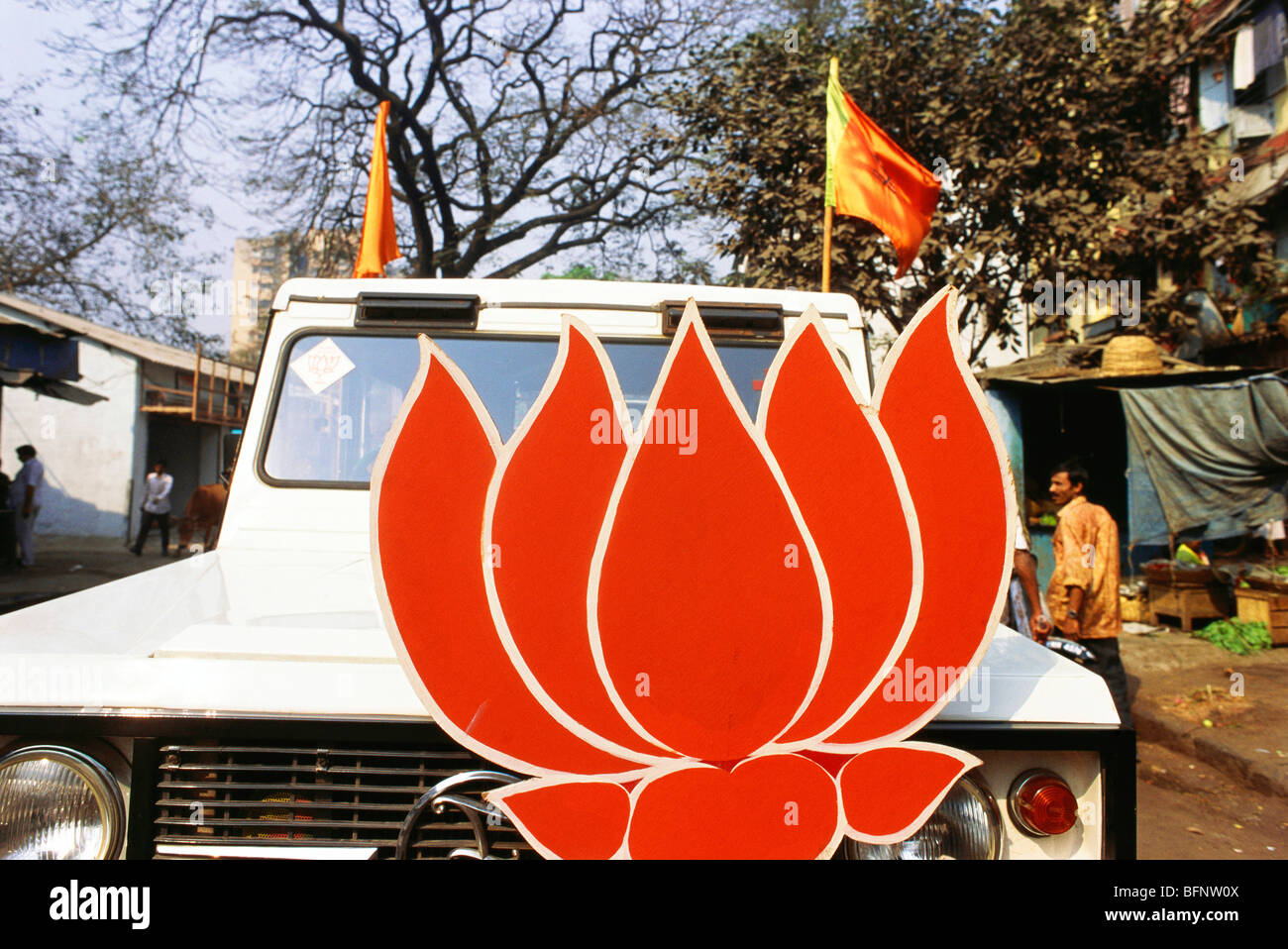 Bjp Flag High Resolution Stock Photography and Images Alamy