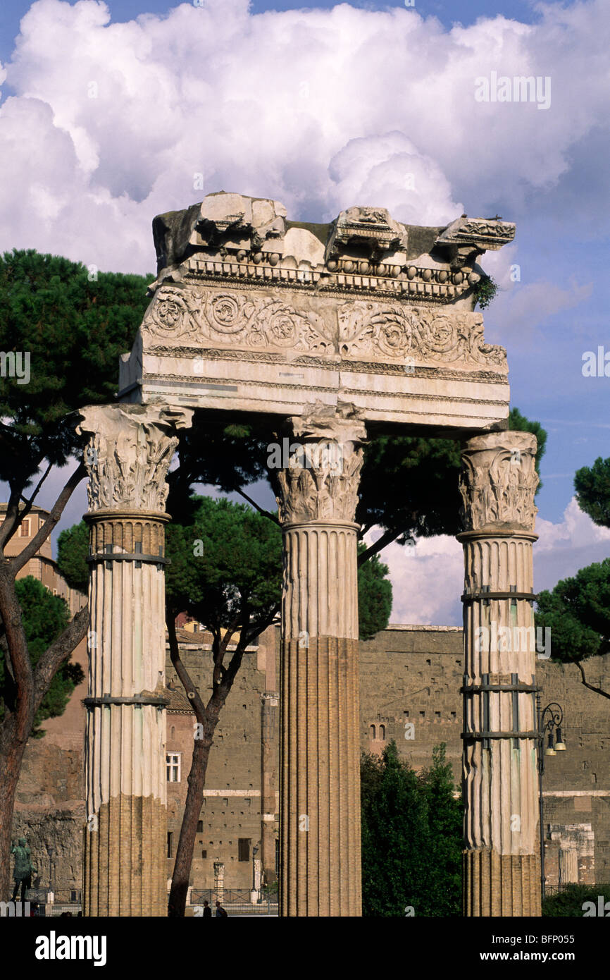 Italy, Rome, Caesar's Forum, temple of Venus Genetrix Stock Photo