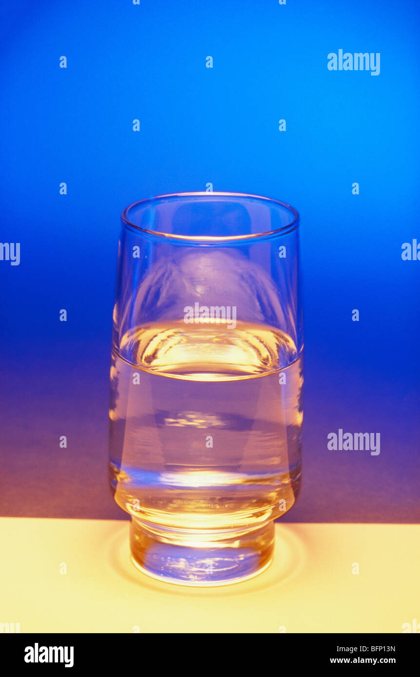 Glass of water Stock Photo Alamy