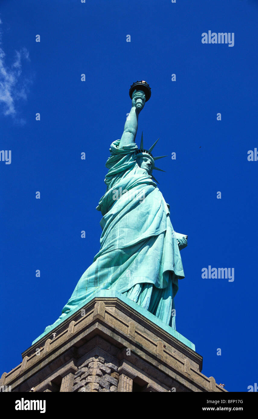 Statue of Liberty ; Liberty Island ; New York ; USA ; United States of America Stock Photo
