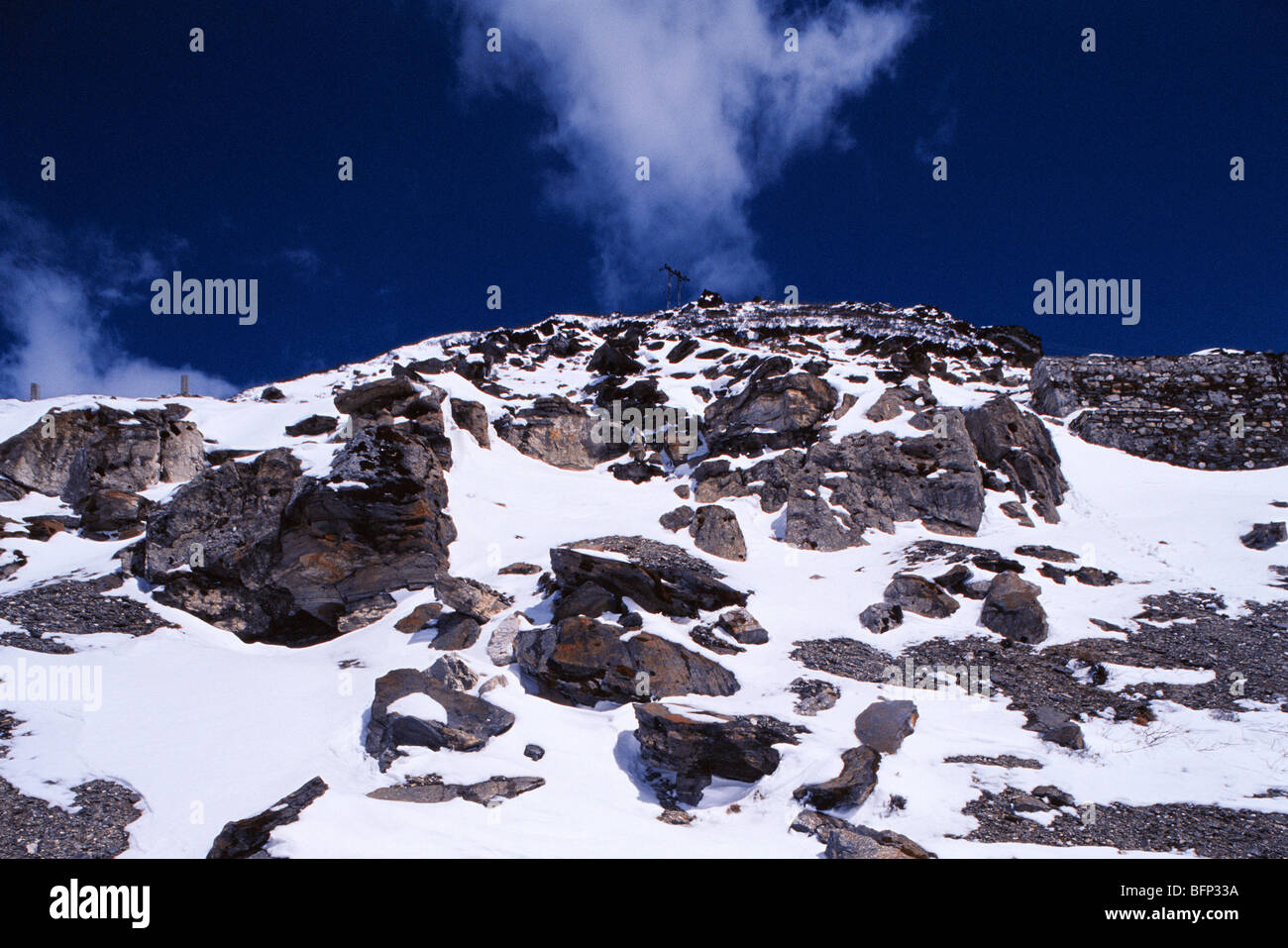 AAD 63350 : Sela Pass 14;000 FT ; Arunachal Pradesh ; India Stock Photo ...