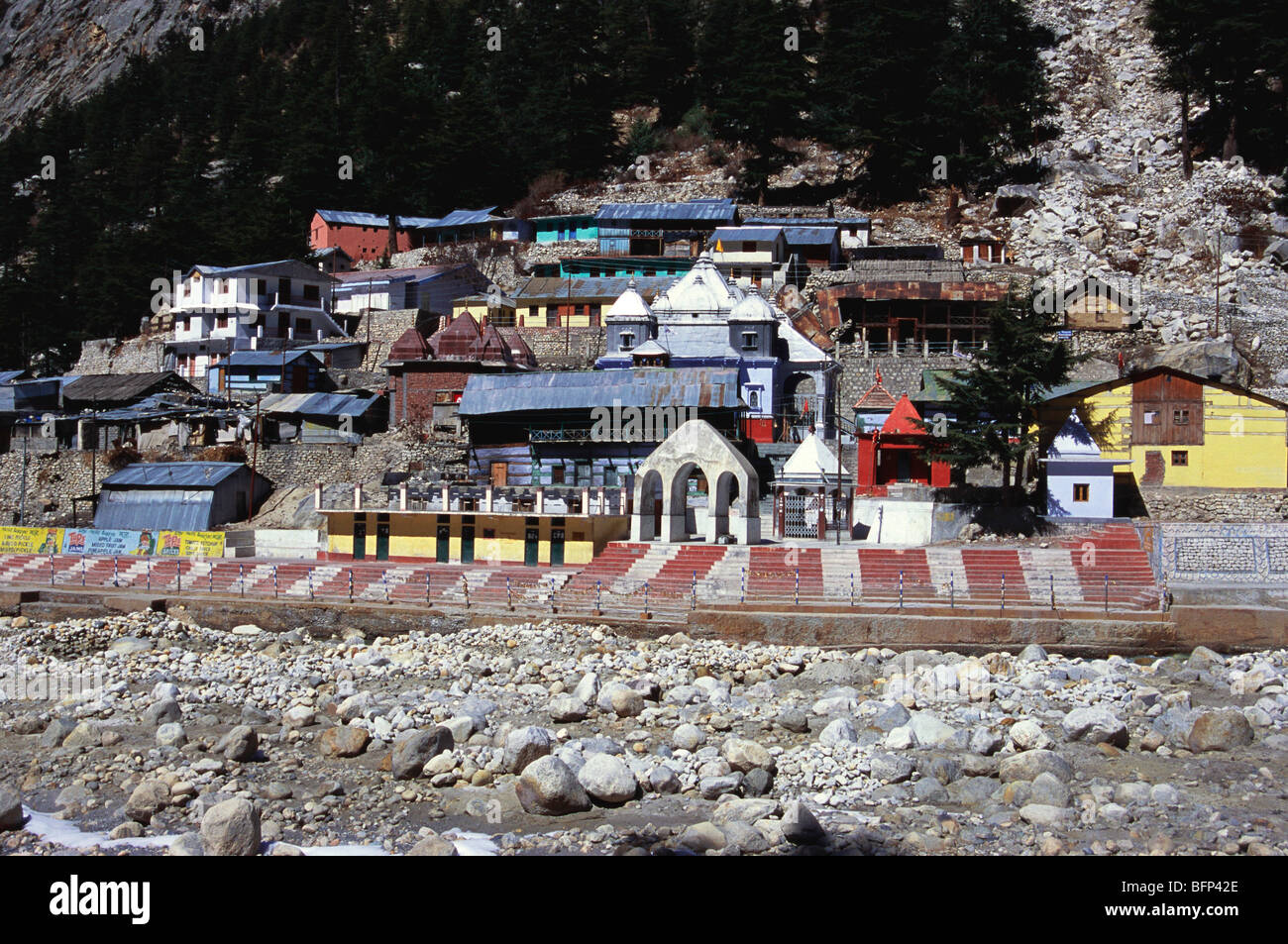 Ganga Ghat ; Bhagirathi River ; Maa Ganga Devi Mandir ; Ganga Temple ...