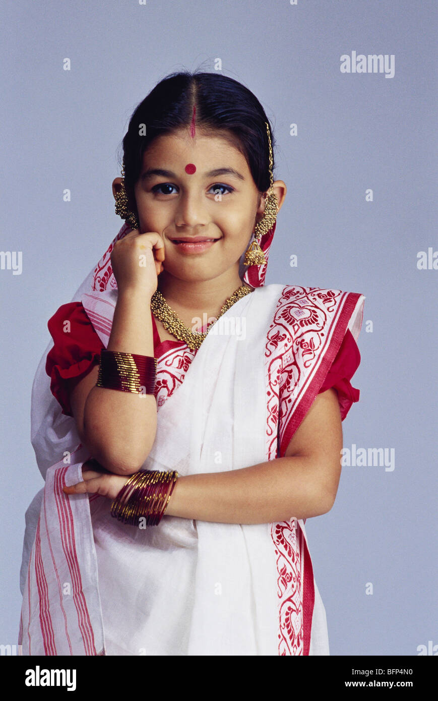 bengali dress for baby girl