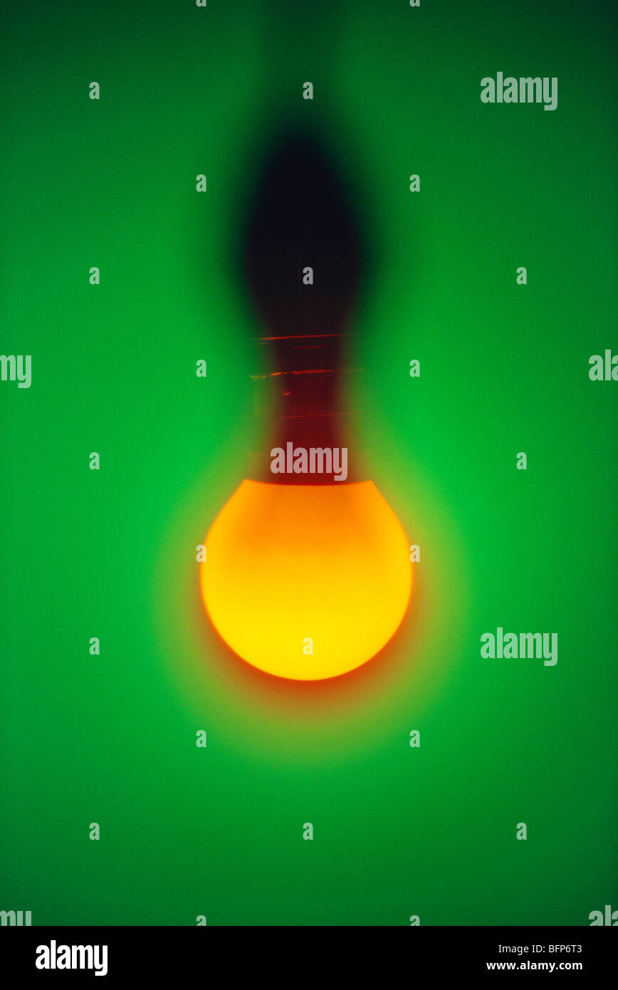 Incandescent electric light bulb ; incandescent lamp ; incandescent