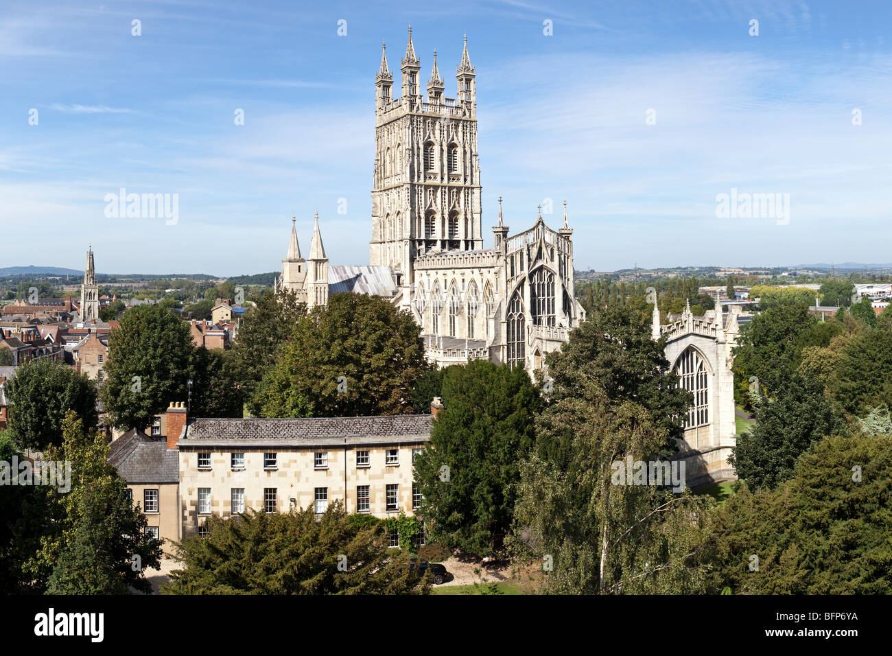 Gloucester Cathedral. A panoramic version of this image is available at BEPH1M. Stock Photo