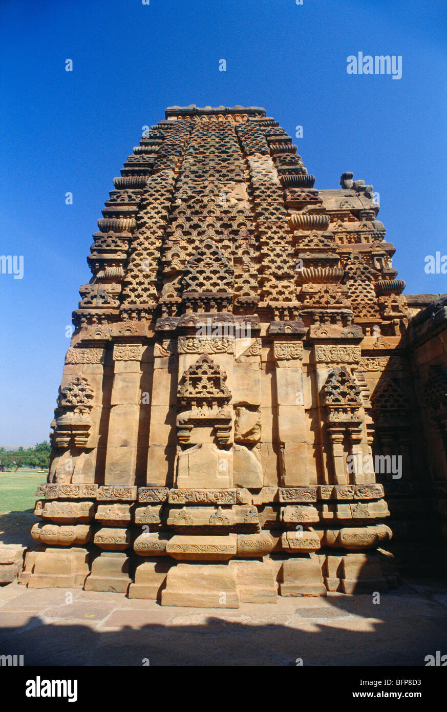 Papanatha temple ; Pattadakal ; Pattadakallu ; Raktapura ; Bagalkot ; Karnataka ; India ; Asia Stock Photo