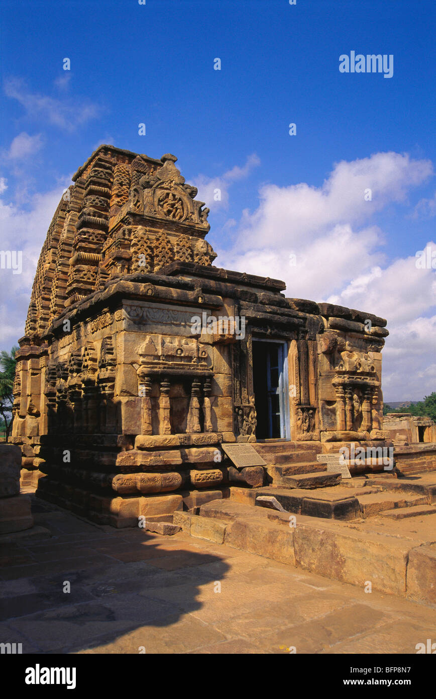 Galaganatha temple ; Pattadakal ; Pattadakallu ; Raktapura ; Bagalkot ; Karnataka ; India ; Asia Stock Photo