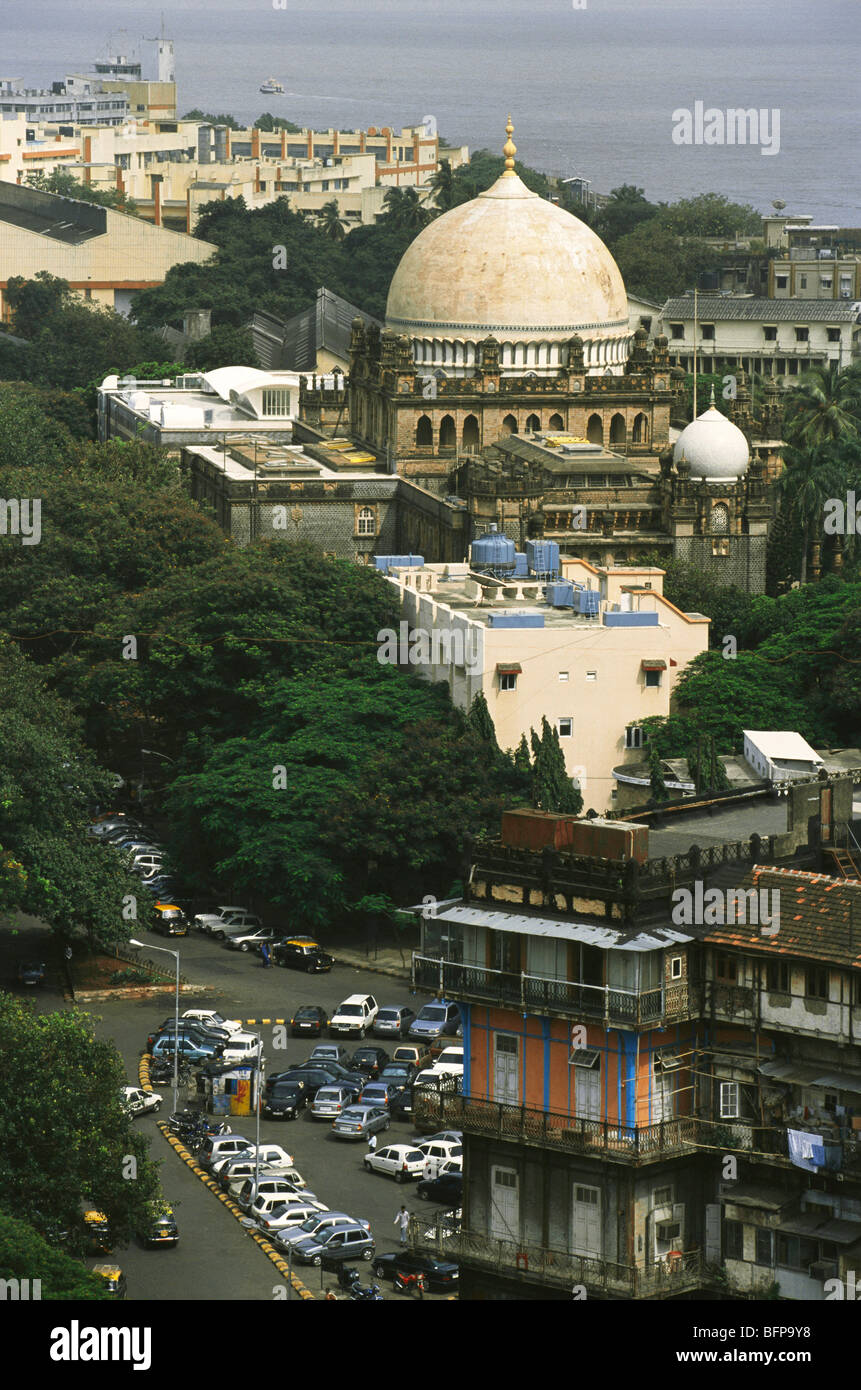 HMA 65321 : Aerial view of city ; Bombay Mumbai ; Maharashtra ; India Stock Photo