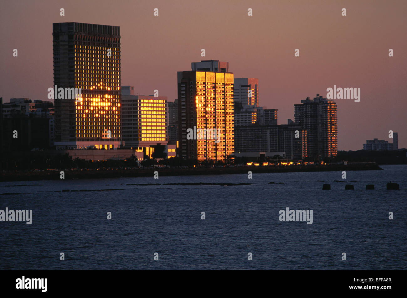 VHM 65398 : Nariman Point ; Bombay Mumbai ; Maharashtra ; India Stock Photo