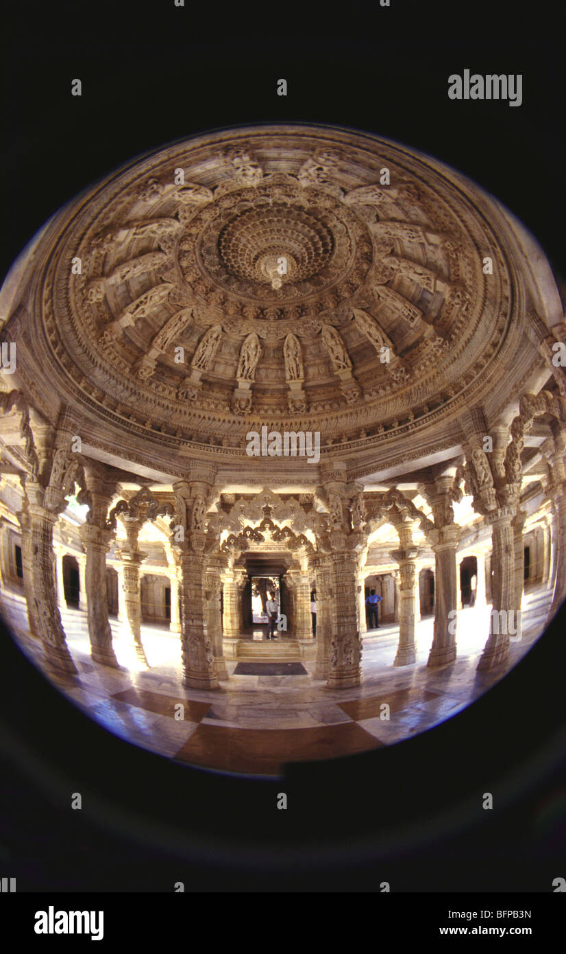 Marble pillars , Delwara Temple , Dilwara Temple , Delvada Temple , Mount Abu , Udaipur , Rajasthan , India , Asia , SNS 65549 Stock Photo