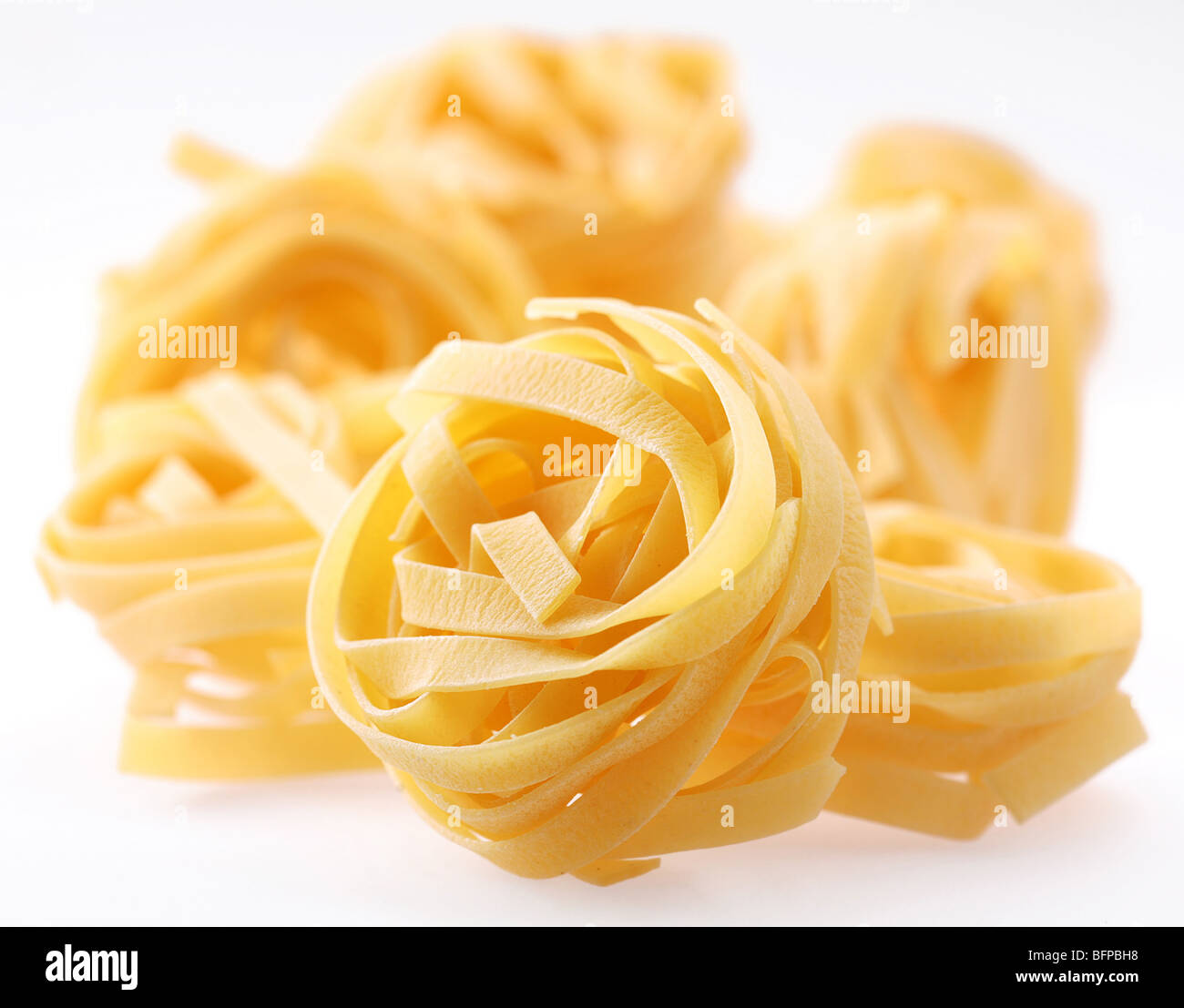 Back projected (lighted) macaroni (pasta) Stock Photo