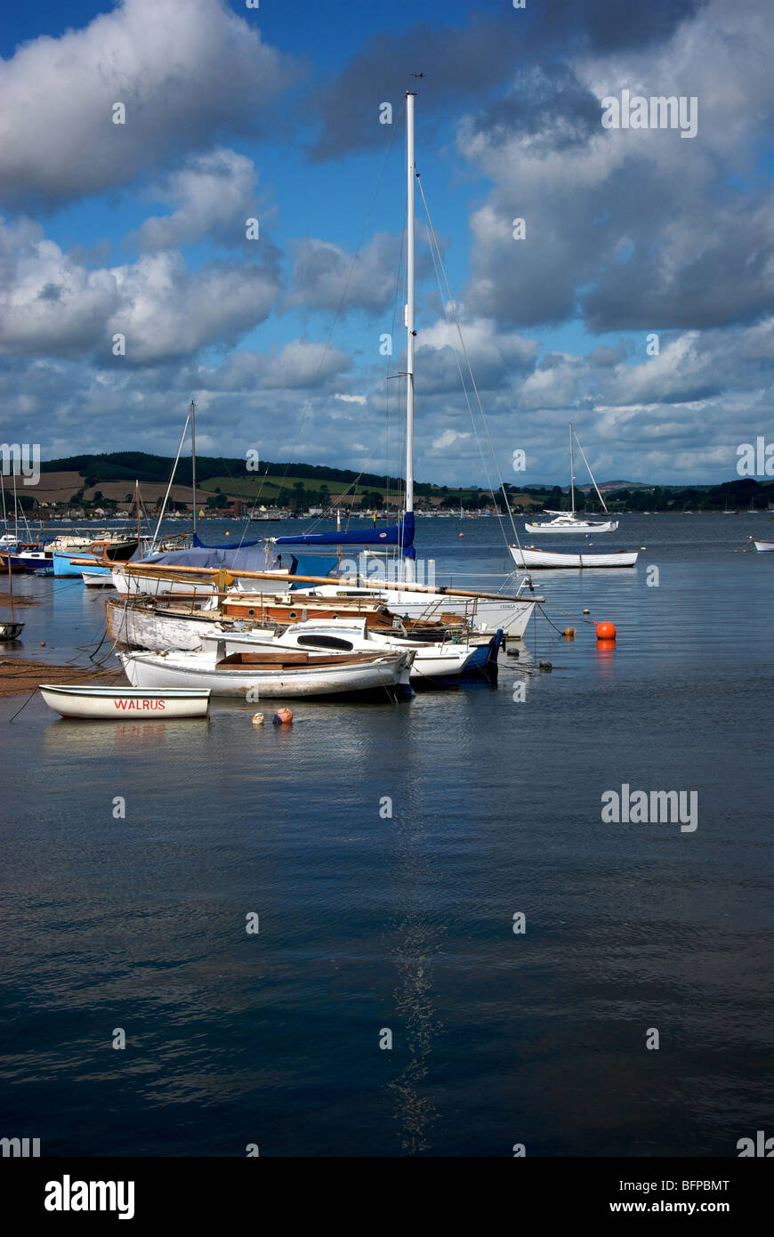 Exmouth Devon UK Harbour Harbor Stock Photo Alamy