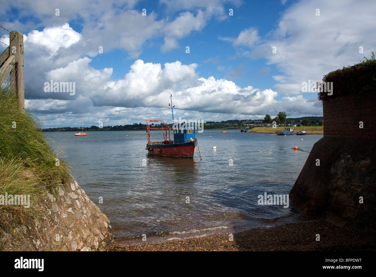 Exmouth Devon UK Harbour Harbor Stock Photo Alamy