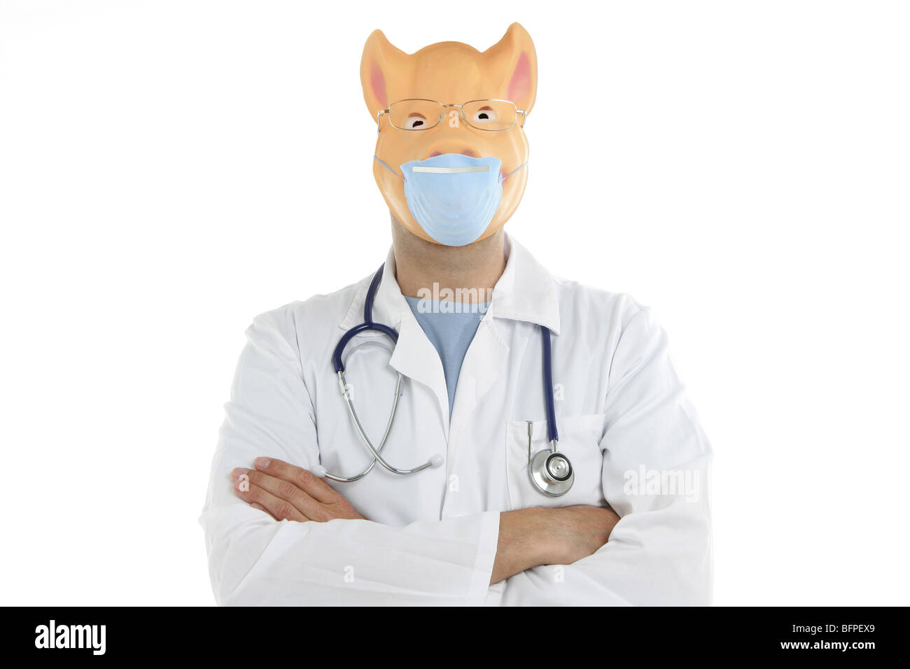Pig mask man hi-res stock photography and images - Alamy