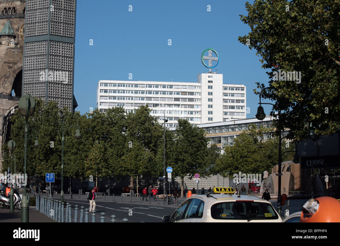 modern architecture Ku'damm Berlin Germany Stock Photo