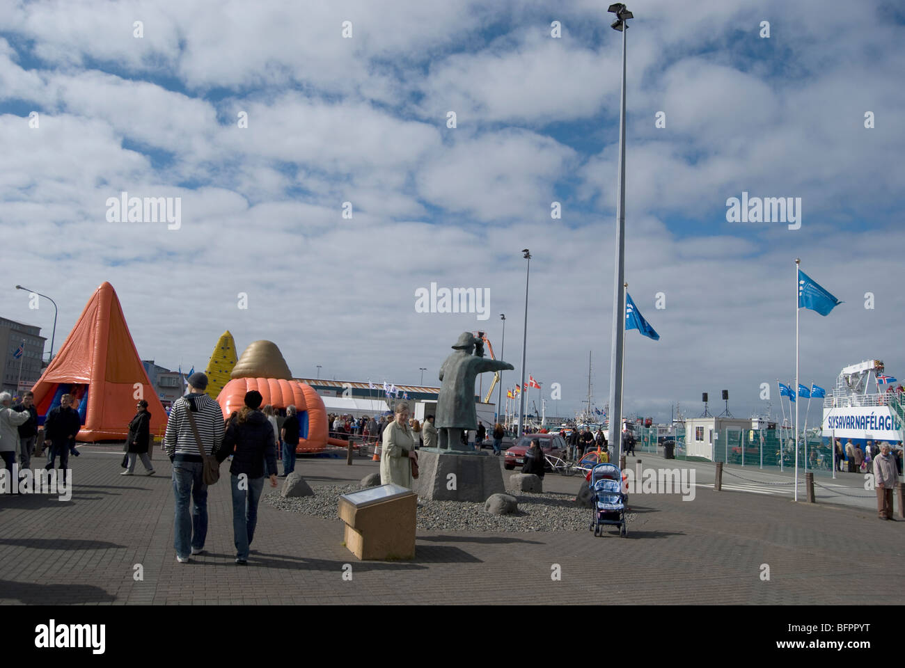 Icelandic Seamans Day, National Holiday, Iceland Stock Photo