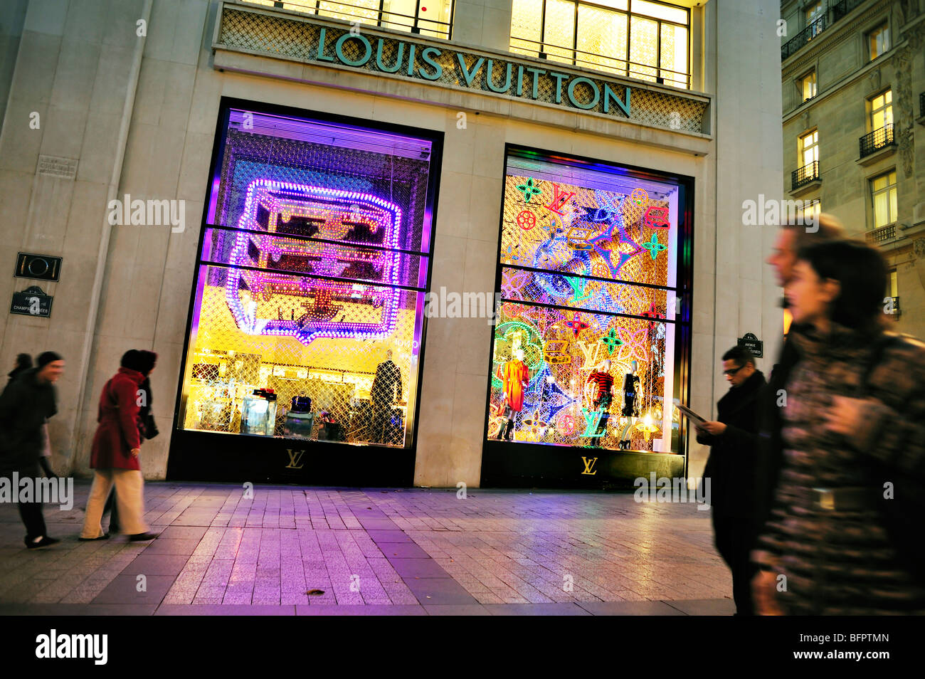 Luxury Shopping Street in Paris. Editorial Photography - Image of french,  france: 78394722