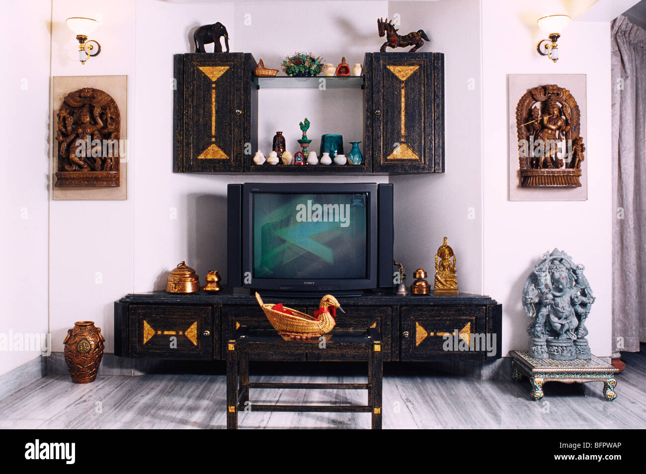 Showcase For Living Room In India