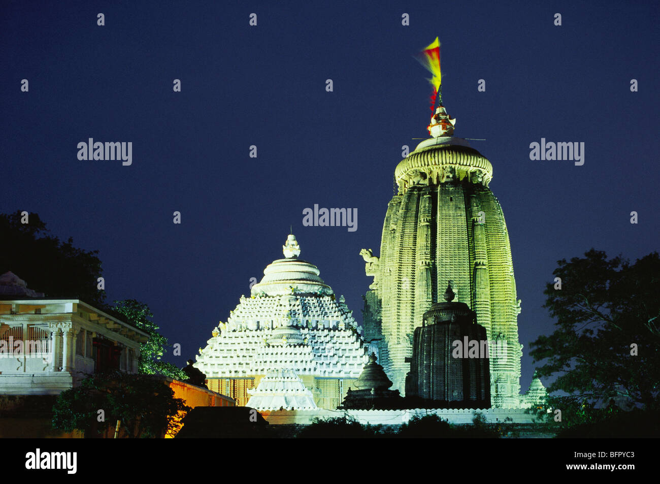 Jagannath temple ; Puri ; Orissa ; India Stock Photo