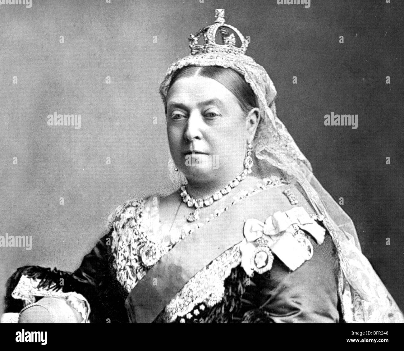 QUEEN VICTORIA - British monarch 1819-1901 Stock Photo