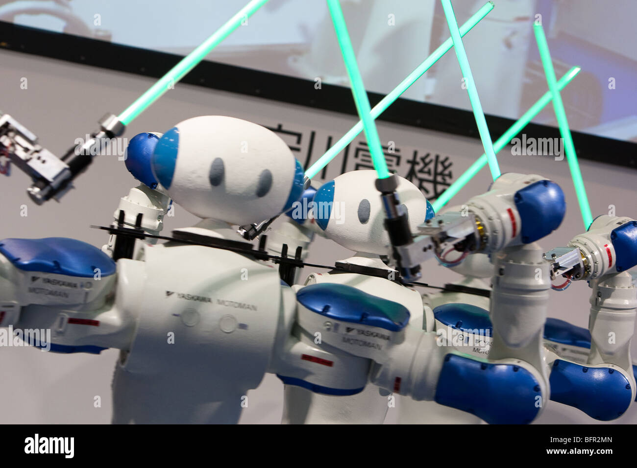 'Motoman' robots produced by Yaskawa company, International Robot