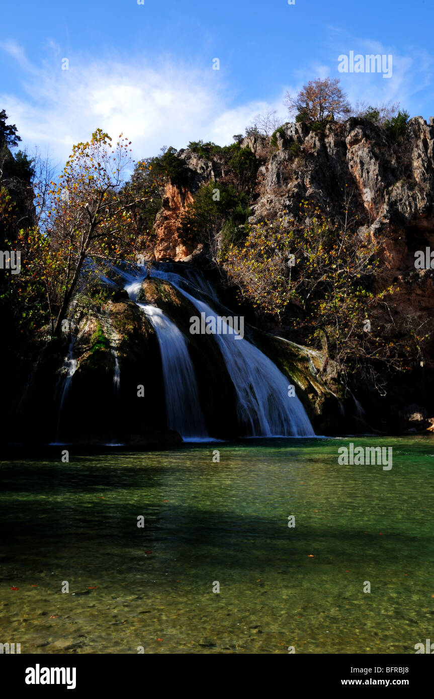 Waterfall turner falls state park hires stock photography and images