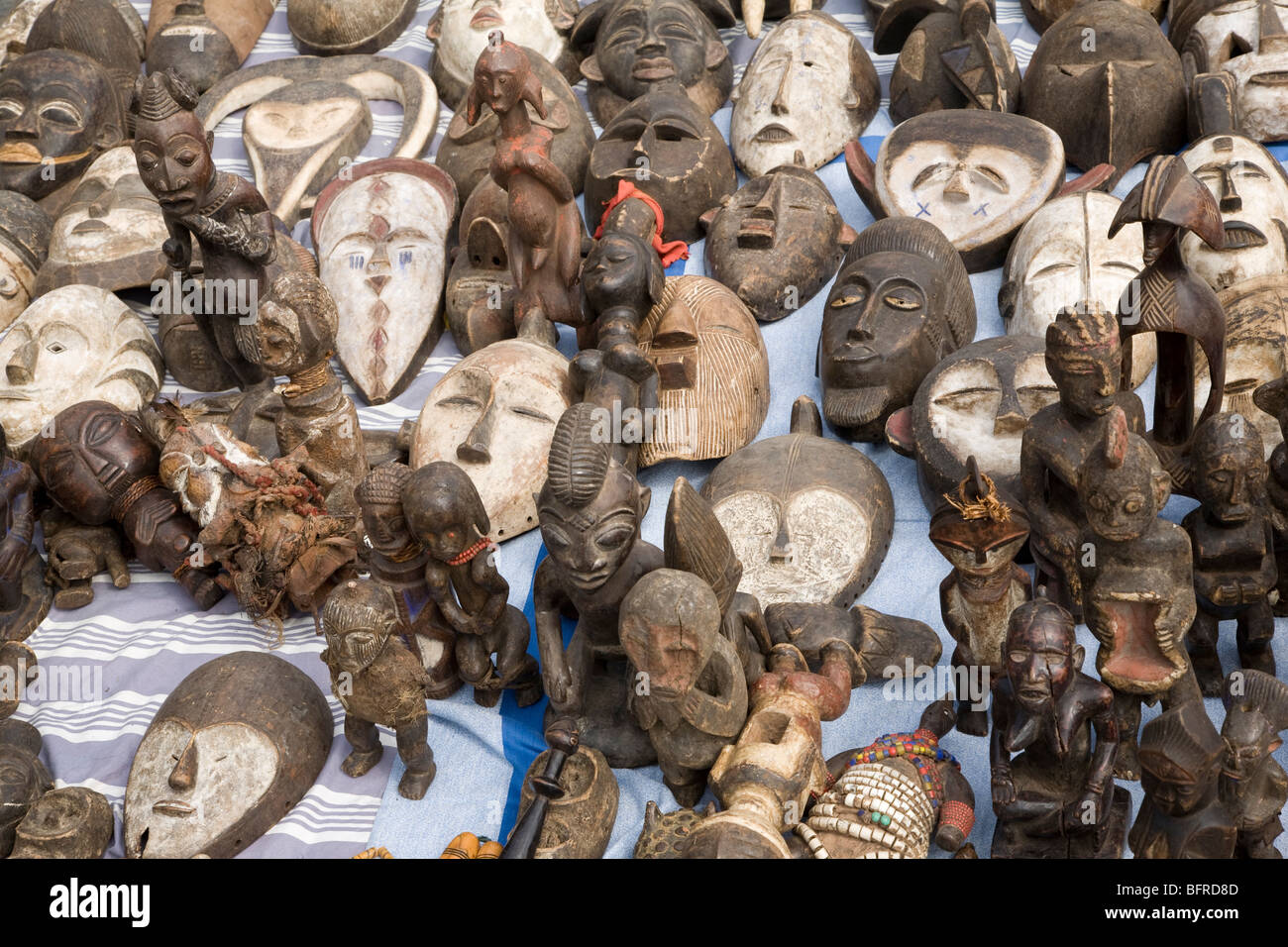 The african flea market hi-res stock photography and images - Alamy